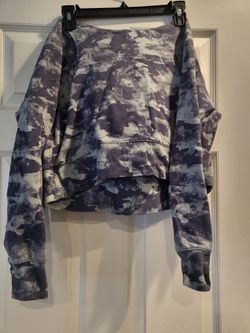 Crop Tye Dye Hoodie 14-16 Kids