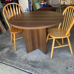Dining Table 2 Chairs Furniture 