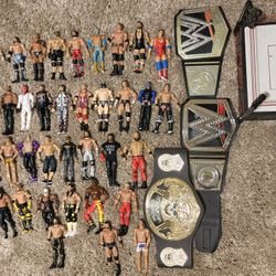 WWE auction Figures