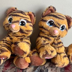 Build A Bear set of 2 - Tiger Cub Plush