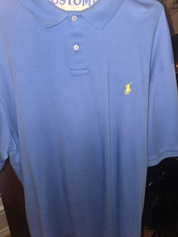 Custom fit polo size XXL