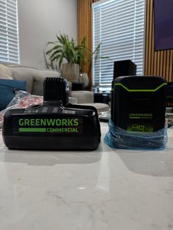 New greenworks 82v battery and charger