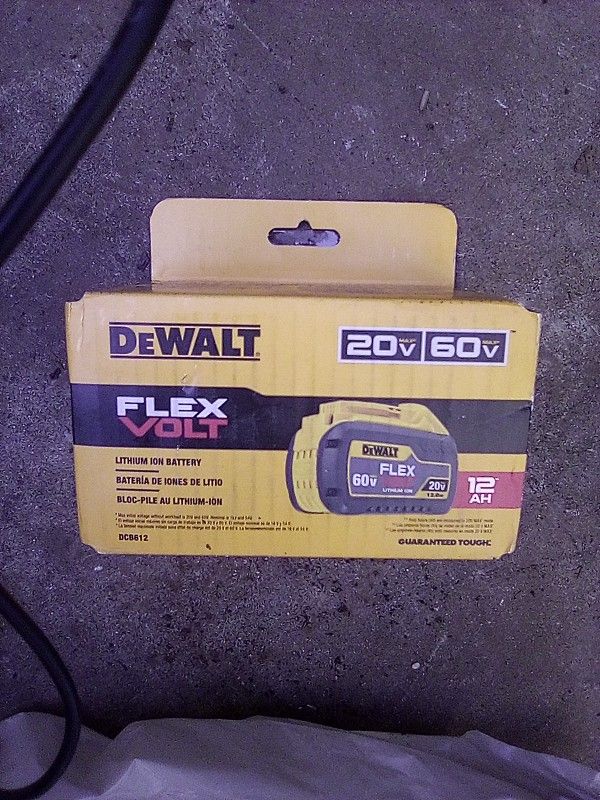 DeWalt Flexvolt 12 Ah Battery