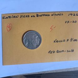 1926 Buffalo Nickel