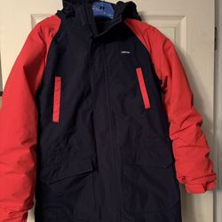 Boys Lands End Winter Jacket Excellent Condition 14-16