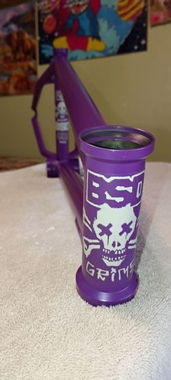BSD Denim Cox Signature Pro Grime Frame BMX in Plum Crazy Purple