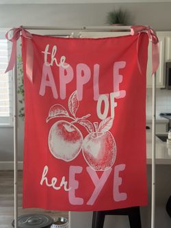 The Apple of Her Eye Bridal Shower Backdrop & Bunting