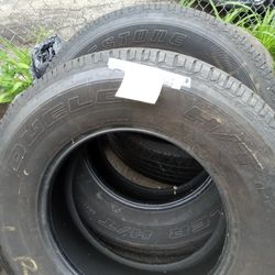 4 Tires Bridgestone Dueler H/T Good Tread Almost New