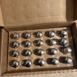 23-24 Cadillac Escalade Chevy Silverado Blazer Tahoe Suburban Yukon Gmc Sierra Wheel Lug Nuts Bright Finish