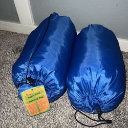 2) new with tags kids sleeping bags 