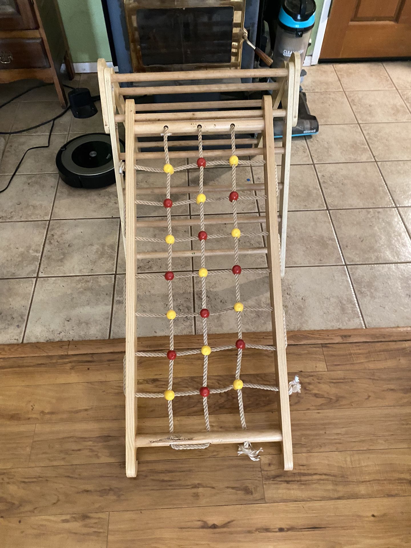 Climbing tower Rope Ladder attainment for Toddler
