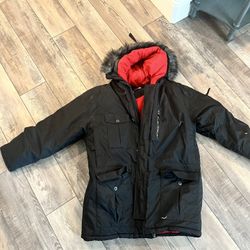 Nike Jacket Red And Black 