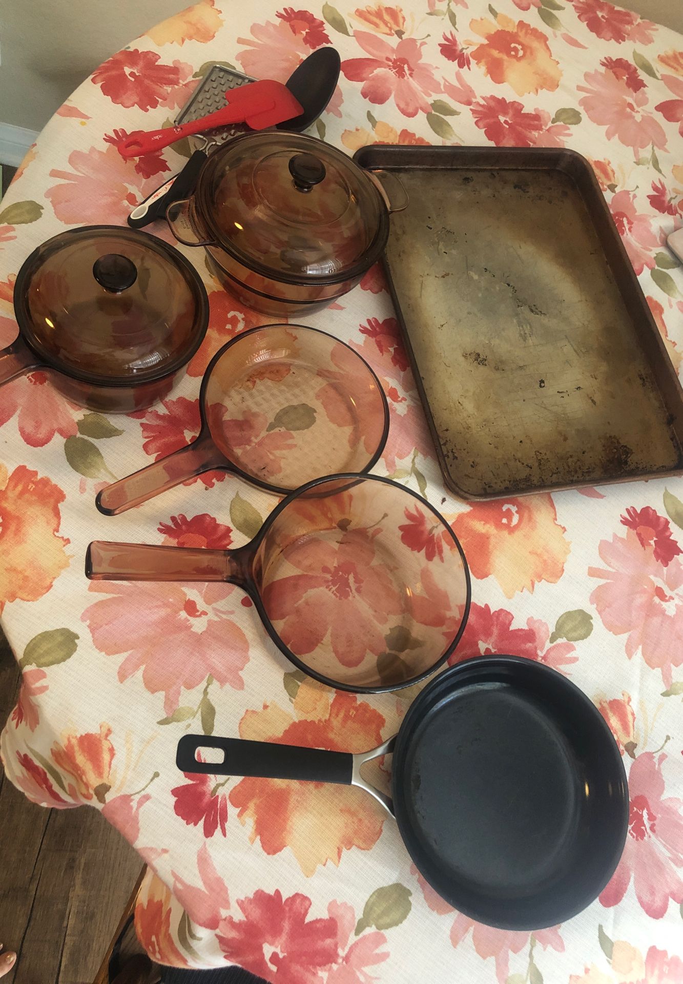 Corning cook ware and some other items