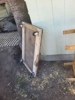 Wood cart