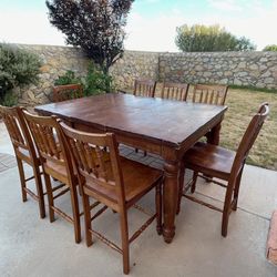 Xl Real Wood Dining Table