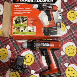 Black & Decker Cordless Drill