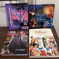 Disney 4 Hardcover Books