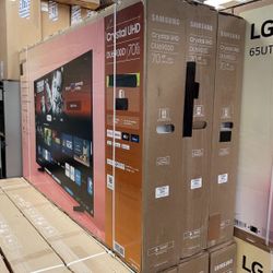 Samsung 70” Crystal DU6900 4K Smart TV