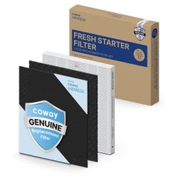 COWAY AP-1512HH & 200M Air Purifier Filter Replacement, Fresh Starter Pack, 2 Fresh Starter Deodorization Filters and 1 True HEPA Fi🆕👍Retails $45.99