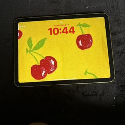 Yellow iPad 10th Gen 
