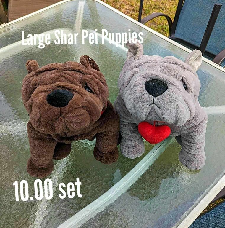 Plush Sharpie Puppies