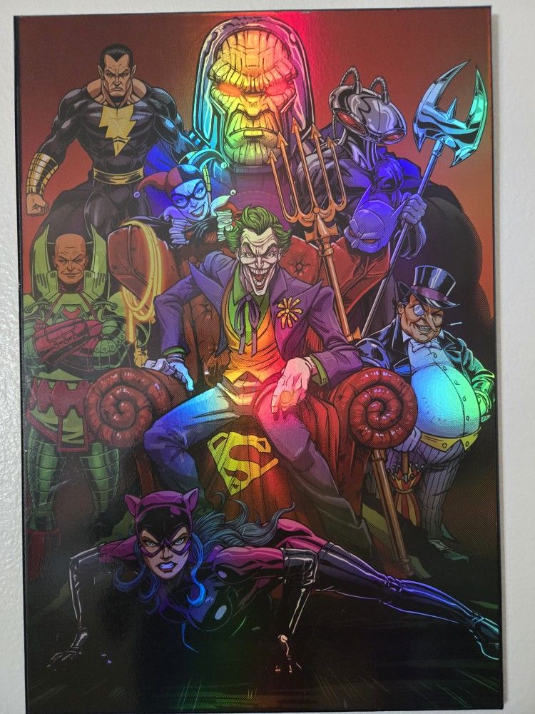 Wall Art DC Villains