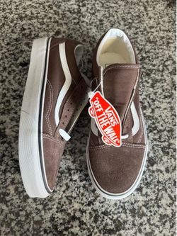 Brown Old Skool Vans 7.5M/9W