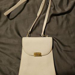 Mark Cross White Leather Crosssbody