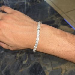 Diamond Test Approved Moissanite Tennis Bracelet