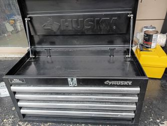 Husky ball bearing tool box. Used