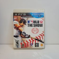 MLB 12 The Show PS3