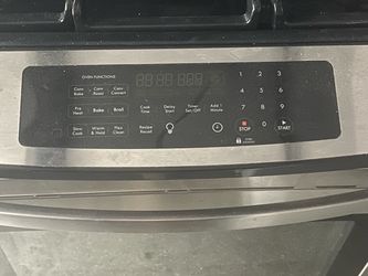 Kenmore Stainless Steel slide in conventional gas stove oven range