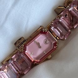 Sold Out Swarovski Millennium Watch- Pink