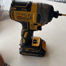 Dewalt Impact Drill With Battery 