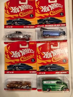 2005 Lot Of 4 Hot Wheels Classic. 