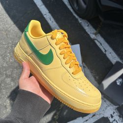 Nike Air Force 1 “Gold Pine Green”