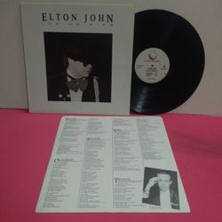 Original ELTON JOHN - ICE ON FIRE Vinyl Record LP