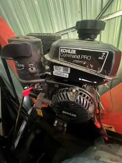 7hp wood chipper/ 63cc two man gas auger