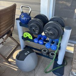 Weight Lifting Stuff In Great Condition-Pickup Only 