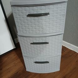 3 Drawer Woven Storage 