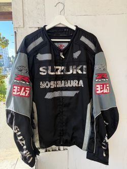 Vintage Suzuki GSXR Team Yoshimura Motorcycle Jacket