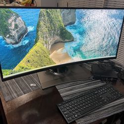 ViewSonic VP3881 - 38" Curved Ultra-Wide WQHD+ ColorPro™ IPS Monitor w/ USB C
