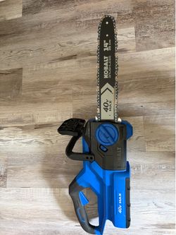 Kobalt 14” chainsaw (tool only)