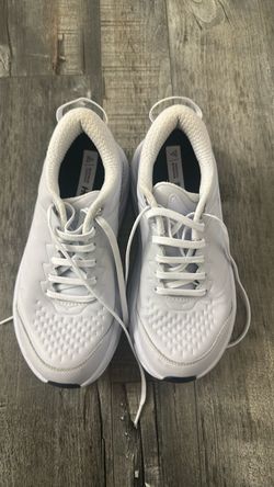 Hoka White Running Sneakers 8