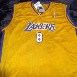 XxL Large Authenticated Replica Rookie Kobe Jersey (NEW)