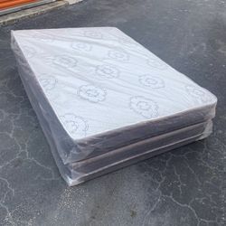 NEW FULL SIZE SET MATTRESS AND BOX SPRING-2pcs 