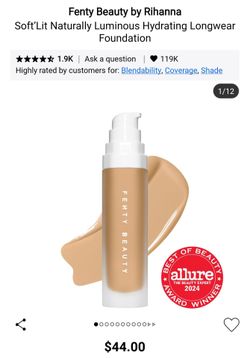 Fenty Beauty Soft'Lit Luminous Longwear Foundation $20