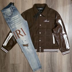 AMIRI jacket + Jeans COMBO