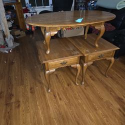 Vintage End Tables And Coffee Tabke