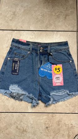 Small Jean shorts mid rise